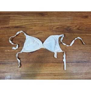Vtge Formfit Rogers Size 34B White Bullet Bra